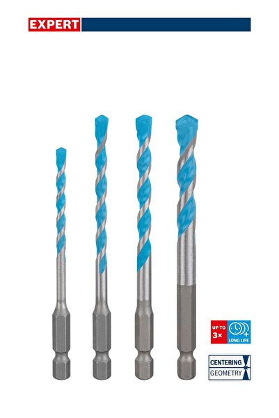 Bosch Expert Hex-9 Multiconstruction Delme Ucu Seti 4/5/6/6/8 Mm 5 Parça