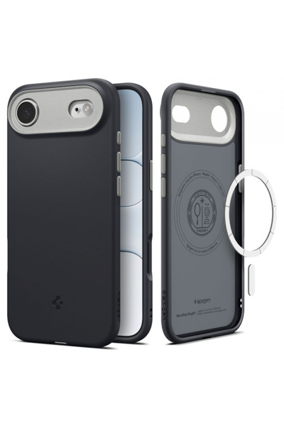 Spigen MagSafe калъф за Apple iPhone 17 Air, Spigen, Caseology Nano Pop, Чере...