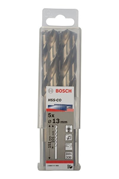 Bosch - Hss-co Metal Matkap Ucu 13*151 Mm 5'li Paket