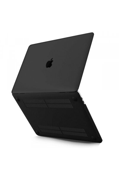 Techsuit Husa UltraShell pentru Apple MacBook Neo 13inch, Neagra Mata