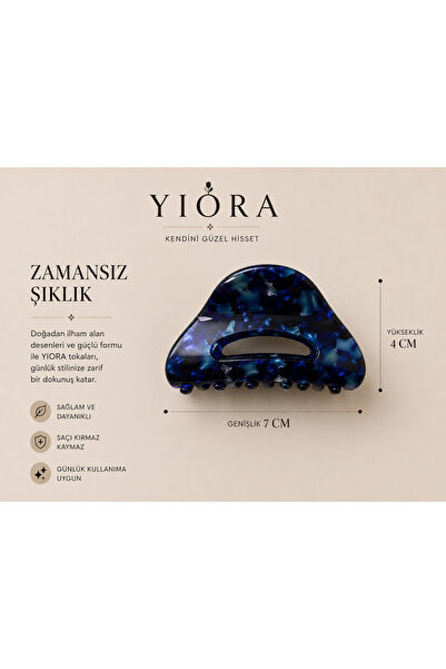 yiora Premium Series Imported Acetate Bone Buckle Small Size (7 cm)