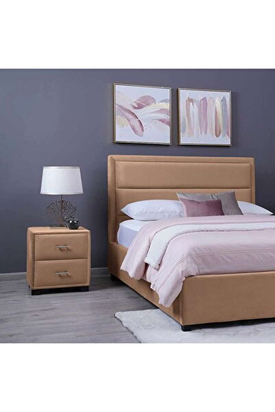 PAN HOME TROJAN HEADBOARD VELVET GOLD L-160 : H-125 CM
