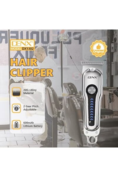 Denx Professional DX1302 Hair Clipper and Trimmer with Premium Stainless Stee...