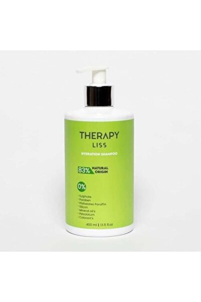 THERAPY LISS شامبو خالٍ من الكبريتات لجميع أنواع الشعر - 400 مل