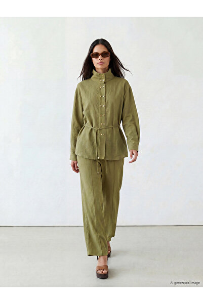 LC Waikiki Vizyon New Season Elastic Waist Modal Blend Women's Trousers
