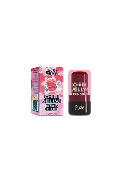 RUDE cosmetics 2 în 1 Nuanțator de buze + Nuanțator de obraji Chibi Jelly!, n...