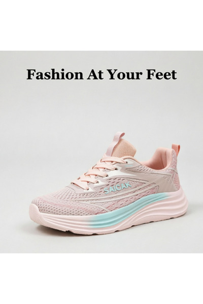 SOSENFER Women's Sneakers , durable and with a Soft Sole, lace-up closure for...