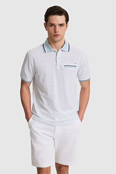 U.S. Polo Assn. Men's Light Blue T-Shirt 50326964-Vr003