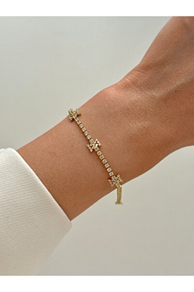YOUES JEWELRY سوار نسائي من الفولاذ بتصميم بسيط على شكل مسار مائي
