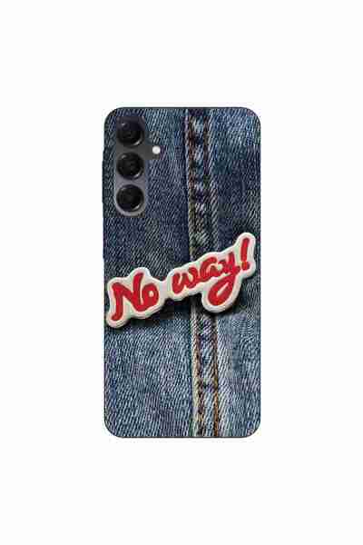 OEM Husa compatibila cu Samsung Galaxy A16 Silicon Gel Tpu Model No Way Jeans