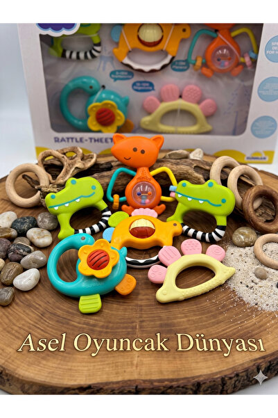 Minibo Çıngıraklı Set 5'li Kutu