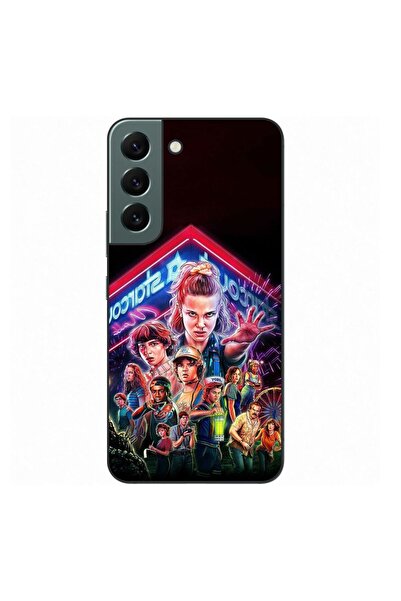 OEM Калъф, съвместим със Samsung Galaxy S22+ Plus, силиконов гел TPU, с десен...