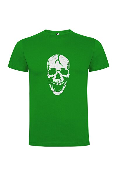 iLovePrints Macabre Skull Design Tshirt