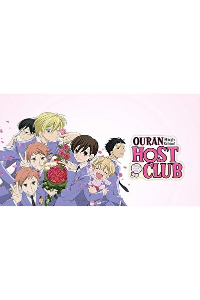 ESSESORIES ملصق جداري مطبوع لـ Ouran High School Host Club هدية (×) ملصق ألبو...