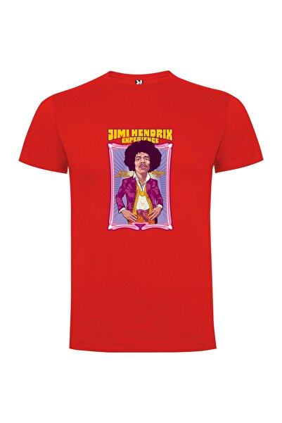 iLovePrints Psychedelic Hendrix: Body Shot Tshirt