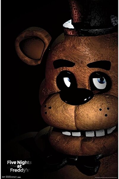 ESSESORIES Five Nights at Freddy's Freddy Aesthetic Poster Wall Art Room Deco...
