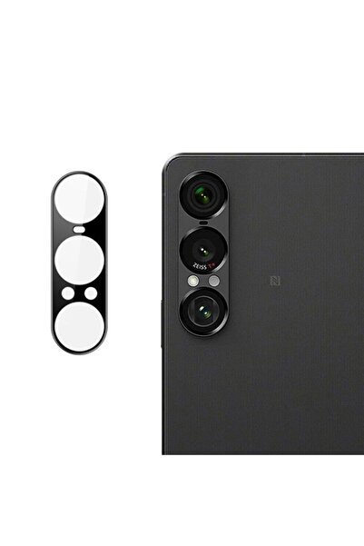 Techsuit Πλήρες Γυαλί Κάμερας - Sony Xperia 1 VII - Μαύρο