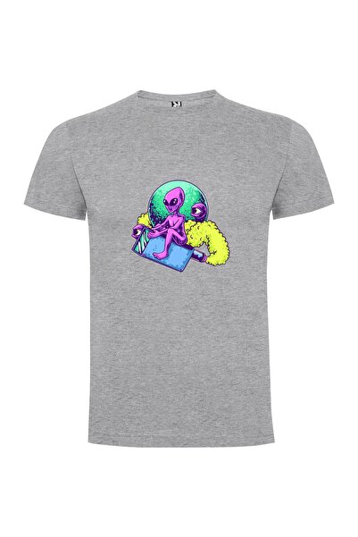 iLovePrints Alien Perched Extravaganza Tshirt