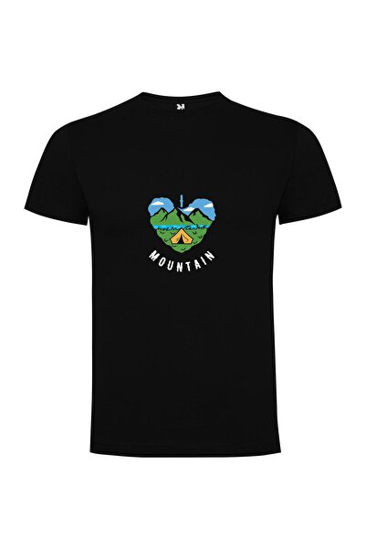 iLovePrints Mountainous Night Adventure Tshirt