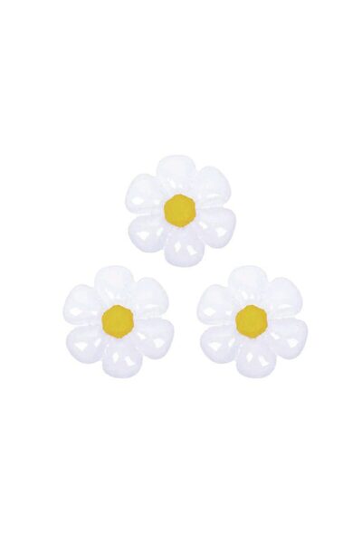 MP Mirific Party Set de 3 baloane din folie metalică, tip floare, 50x40 cm