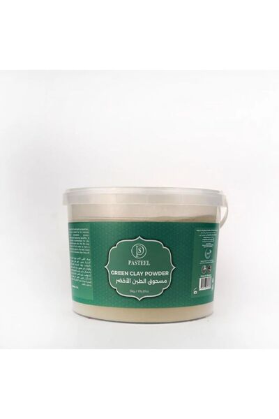pasteel Green Clay Powder – Natural Cleansing and Nourishing for Skin and Hai...