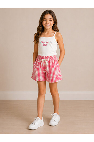 SANTRALBEBE Girl's Pitikare Shorts Set