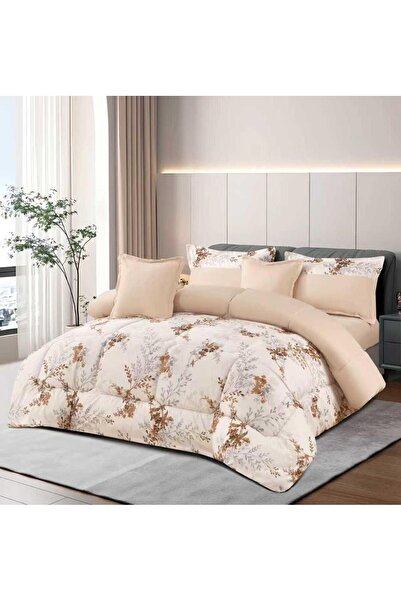 mingle Double Layered Summer Quilt 6 Pieces - Stylish Design & Everyday Comfo...