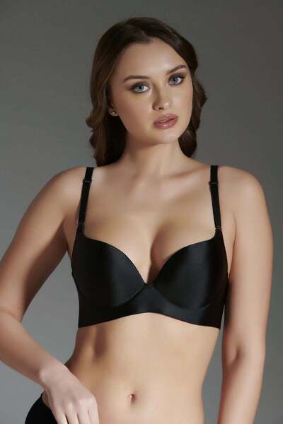Mısırlı Egyptian New Bra Unpadded Laser Cut Bra Black