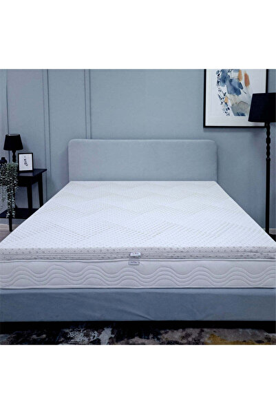 BEST SLEEP Topper Saltea Yellow Diamond, 4 +2 zone de memorie, husă detașabil...