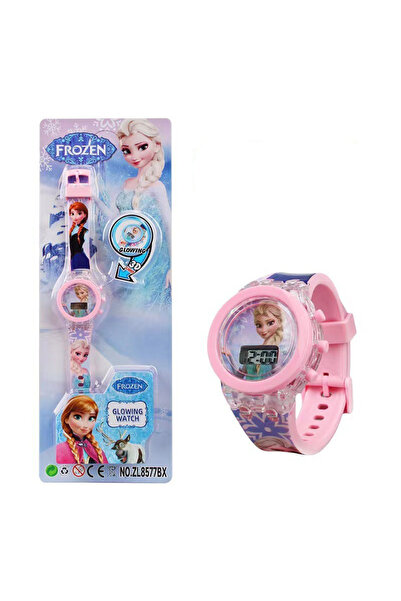 Choice4 FGBX-BOX Flash Glow Up Light Frozen Elsa Children Watches for Girls D...
