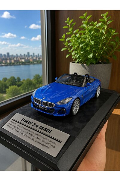 scntoys BMW Z4 M40İ Diecast Model Araba 1:26 Ölçek Kutulu Özel Standlı BMW Z4...