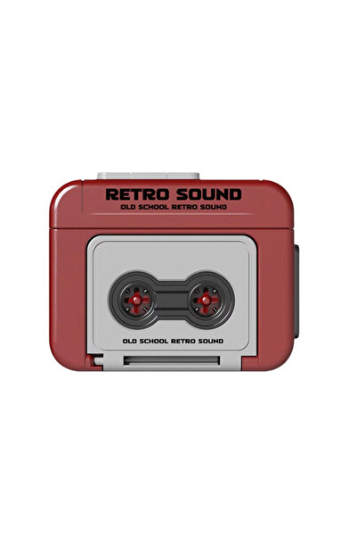 Choice Red Mini Retro Recorder Keychain Can Record And Play Music Fun Music B...