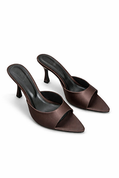 wolk shoes Franco Women's Heeled Leather Slingback Shoes