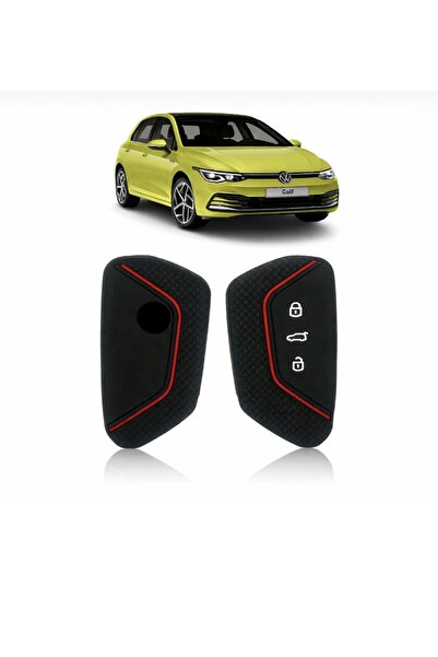 Point 1 Adet Vw Golf 8 Yeni Caddy Silikon Anahtar Kılıfı 02