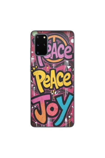 OEM Husa compatibila cu Samsung Galaxy S20+ Plus Silicon Gel Tpu Model Peace ...