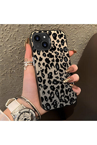 ARTISHELL iPhone 13/14 Uyumlu Hafif lüks leopar desenli, şık ve dayanıklı tel...