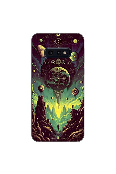 OEM Husa compatibila cu Samsung Galaxy S10e Silicon Gel Tpu Model Mystical Pl...