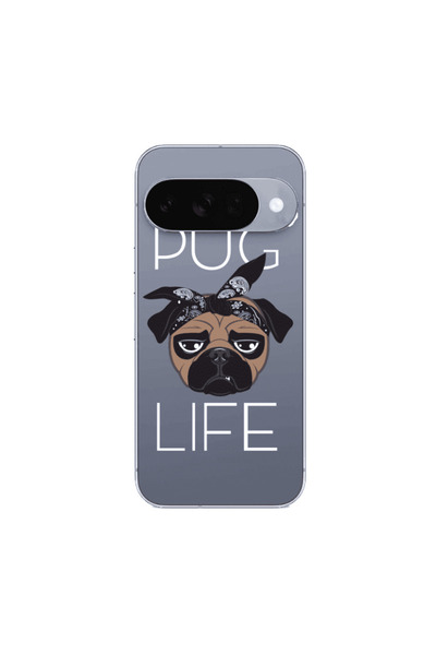 Other Google Pixel 10 Pug Life Transparent Silicone TPU Θήκη