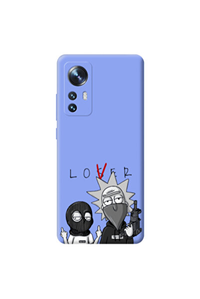 Other Xiaomi Mi 12 Rick Loser Light Purple Colored Silicone TPU Θήκη