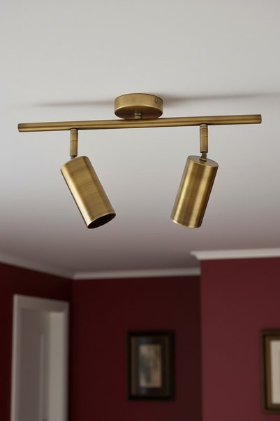 Bamyum Double Bells Antique Plafonier Indoor Lighting Decorative Kitchen Hall Cafe Office Hotel