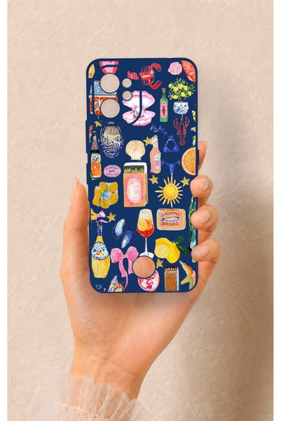 Vip Case Reeder S19 Max Pro Compatible Summer Patterned Silicone Case