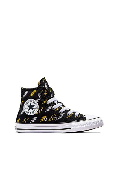 Converse Chuck Taylor All Star Electric Bolt Easy On Sneakers A08373C – Black