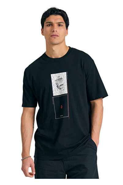 Funky Buddha T-Shirt FBM011-307-04 – Black - m