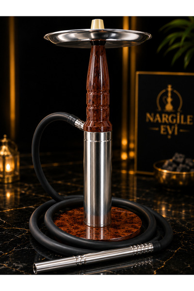 A'ysal nargile Özel Tasarım Metal Nargile Takımı Yoğun Duman Performansı Tam ...