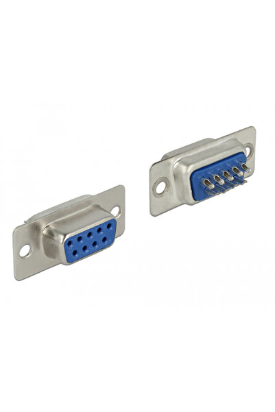 DELOCK Connector Σειριακής θύρας Sub-D9 με ακίδες, female