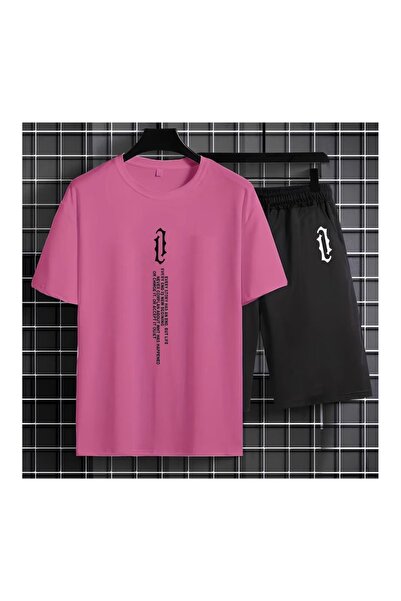 ZEMLİYA Sara Unisex Oversize Shorts Set Short Sleeve T-Shirt Comfortable Fit ...