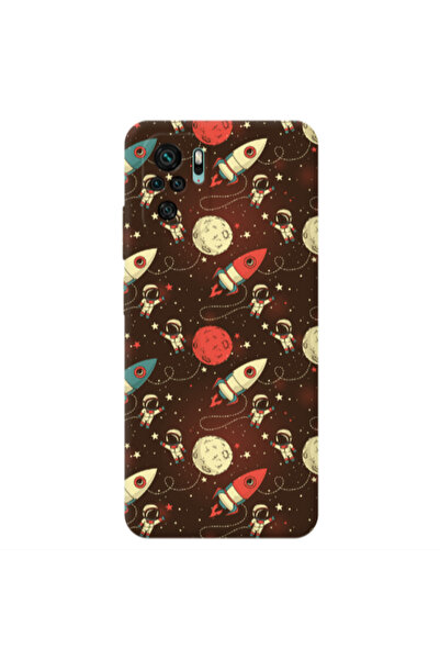 Other Xiaomi Redmi Note 10S Stars and astronaut Transparent Silicone TPU Θήκη