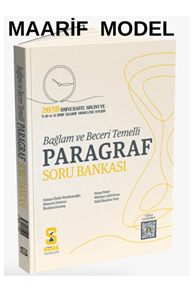 Sure Yayınları Süre TYT AYT Paragraf Soru Bankası Bağlam ve Beceri Temelli So...