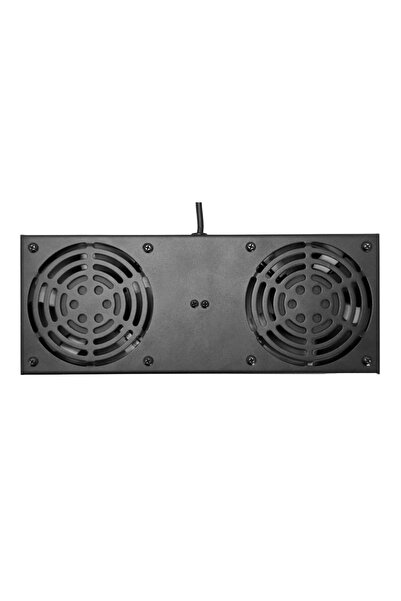 POWERTECH cooling fan για rack NETW-0045, 2x fans με μεταλλικό tray, 1.5m καλ...
