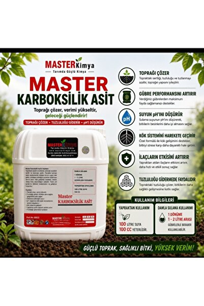 Master Karboksilik asit pH regülatörü